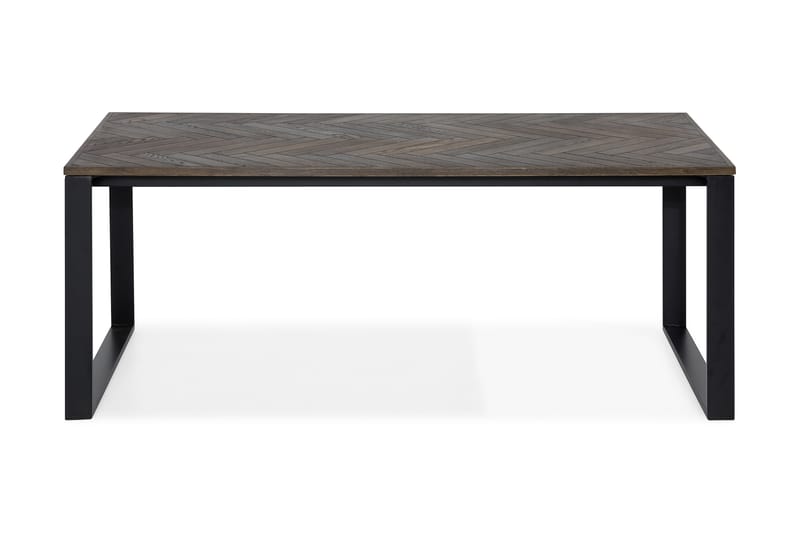 Hely Spisebord 200 cm - Svart/Brun - Møbler - Bord - Spisebord & kjøkkenbord