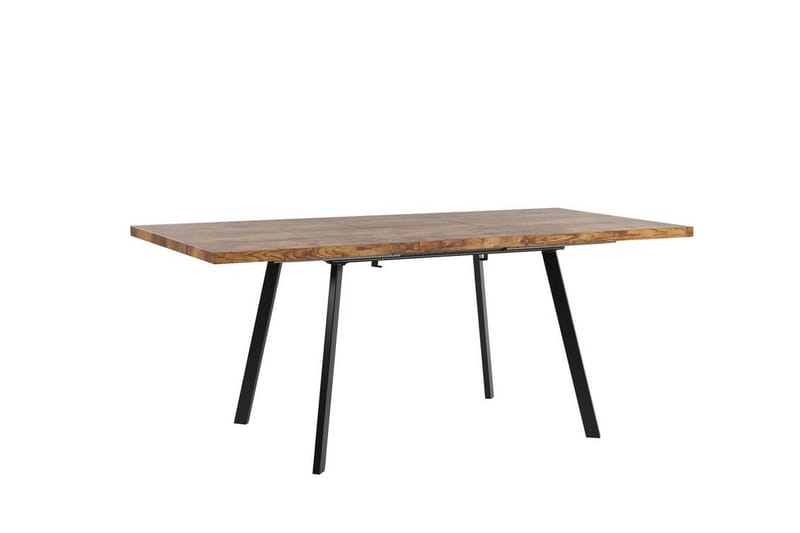 Housham Spisebord 180 cm Sammenleggbart - Lysebrun/Svart - Møbler - Bord - Sammenleggbart bord