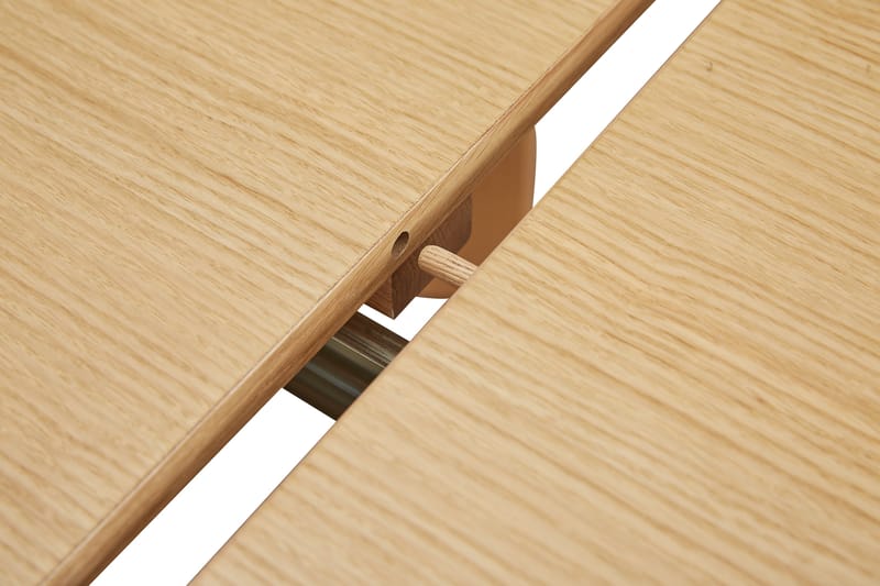 Ibraim Forlengningsbart Rundt Spisebord 120/220 cm - Natur - Møbler - Bord - Spisebord & kjøkkenbord
