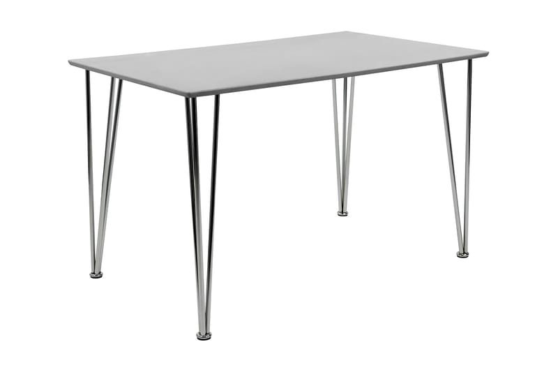 Ikeda Spisebord 120 cm - Lysegrå - Møbler - Bord - Spisebord & kjøkkenbord