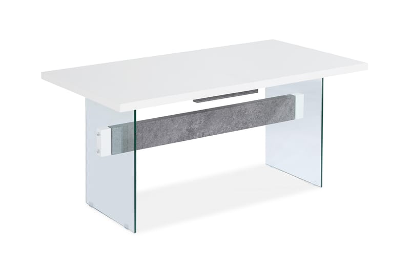 Jamice Forlengningsbart Spisebord 200 cm - Hvit - Møbler - Bord - Spisebord & kjøkkenbord
