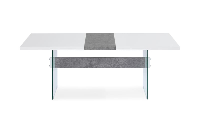 Jamice Forlengningsbart Spisebord 200 cm - Hvit - Hagemøbler - Hagebord - Spisebord