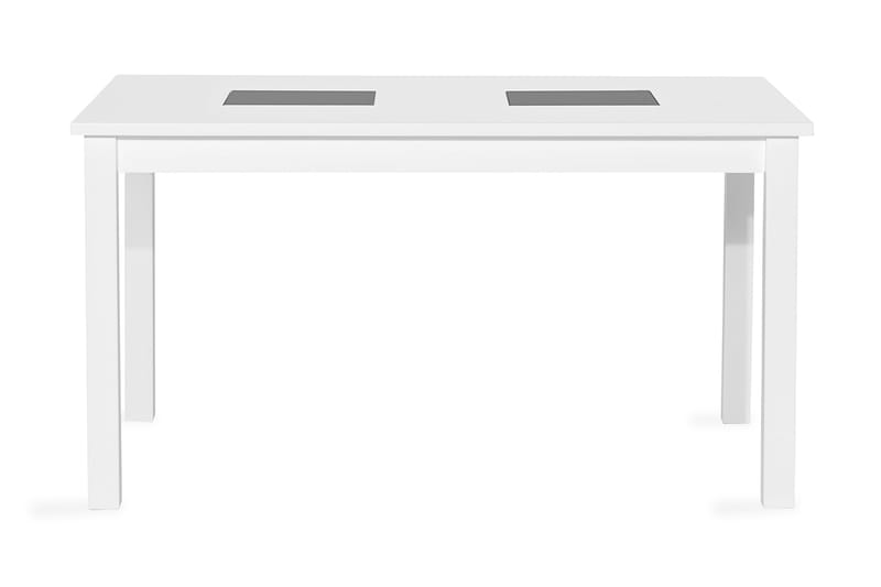 Jasmin Forlengningsbart Spisebord 140 cm - Hvit - Møbler - Bord - Spisebord & kjøkkenbord