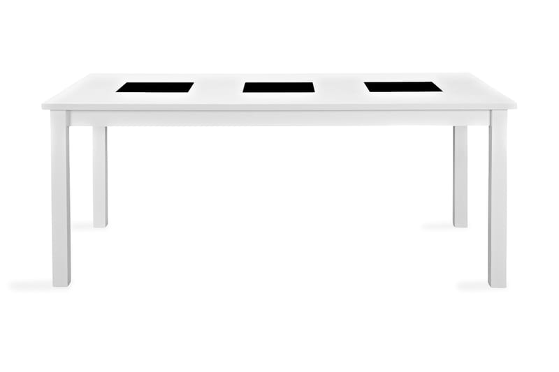 Jasmin Forlengningsbart Spisebord 180 cm - Hvit - Møbler - Bord - Bordtilbehør - Ileggsplate