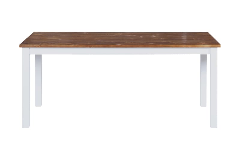 Jasmin Forlengningsbart Spisebord 90 cm - Natur/Hvit - Møbler - Bord - Spisebord & kjøkkenbord