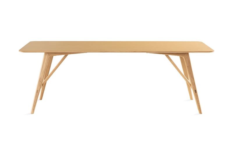 Jerup Spisebord 220 cm - Brun - Møbler - Bord - Spisebord & kjøkkenbord