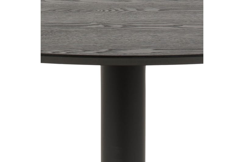 Jora Spisebord 110 cm Rundt - Svart/Matt Svart - Møbler - Bord - Spisebord & kjøkkenbord