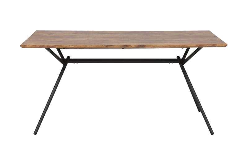 Katham Spisebord 160 cm - Natur / Svart - Møbler - Bord - Spisebord & kjøkkenbord