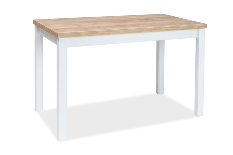 Kedam Spisebord 100 cm - Hvit - Møbler - Bord - Spisebord & kjøkkenbord