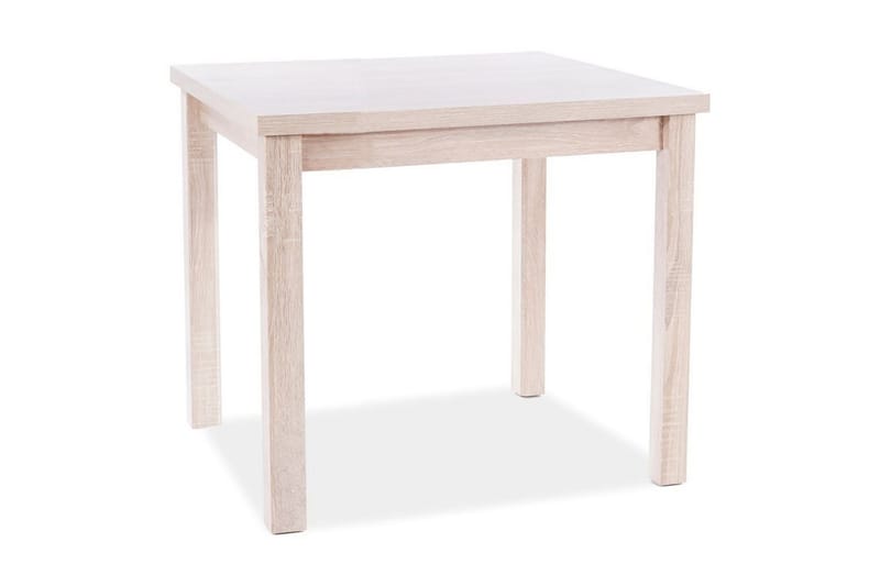 Kedam Spisebord 90 cm - Sonomaeik/Hvitpigmentert - Møbler - Bord - Spisebord & kjøkkenbord