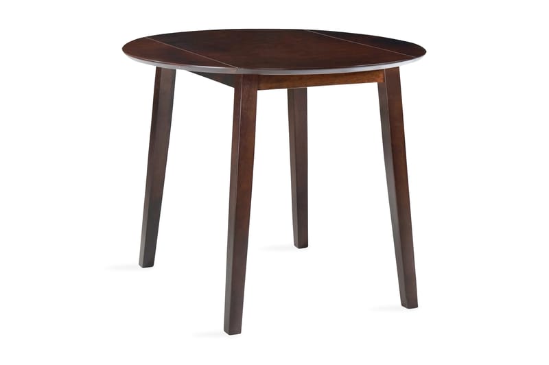 Klaffebord rund MDF brun - Brun - Møbler - Bord - Spisebord & kjøkkenbord