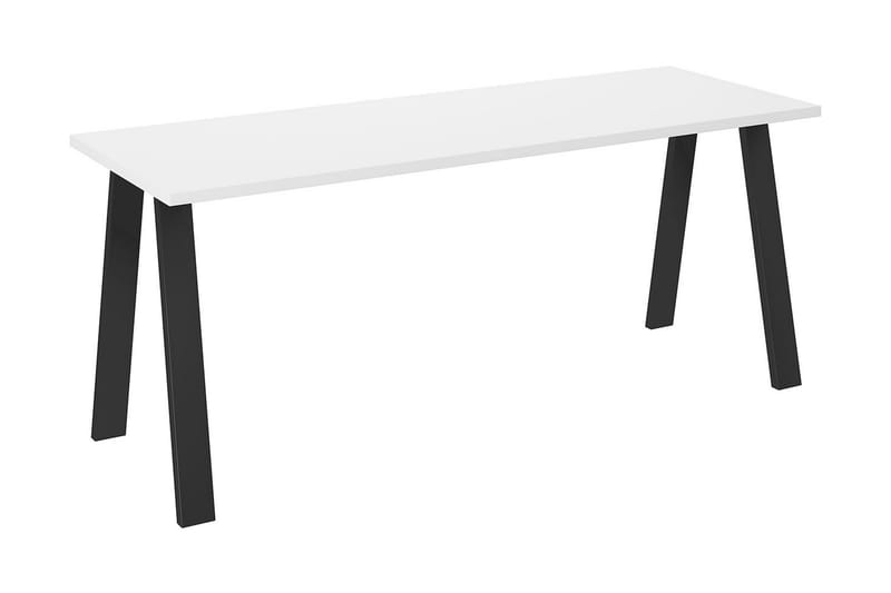Kleos Spisebord 185 cm - Hvit/Svart - Møbler - Bord - Spisebord & kjøkkenbord