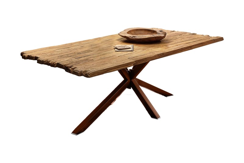 Laikera Spisebord 160x90 cm - Resirkulert Teak/Brun - Møbler - Bord - Spisebord & kjøkkenbord