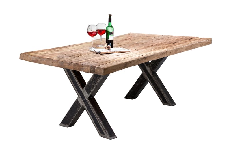 Laikera Spisebord 180x100 cm - Eik - Møbler - Bord - Spisebord & kjøkkenbord