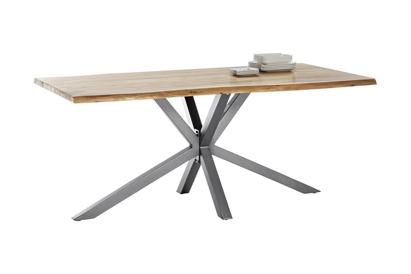 Laikera Spisebord 240 cm - Akacia/Sølv - Møbler - Bord - Spisebord & kjøkkenbord