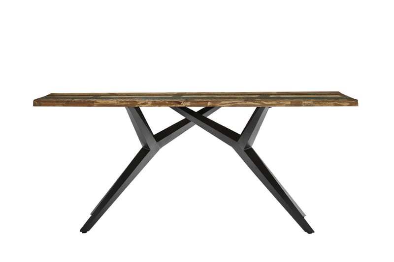 Laikera Spisebord 240 cm - Resikulert Tre/Flerfarget/Brun - Møbler - Bord - Spisebord & kjøkkenbord