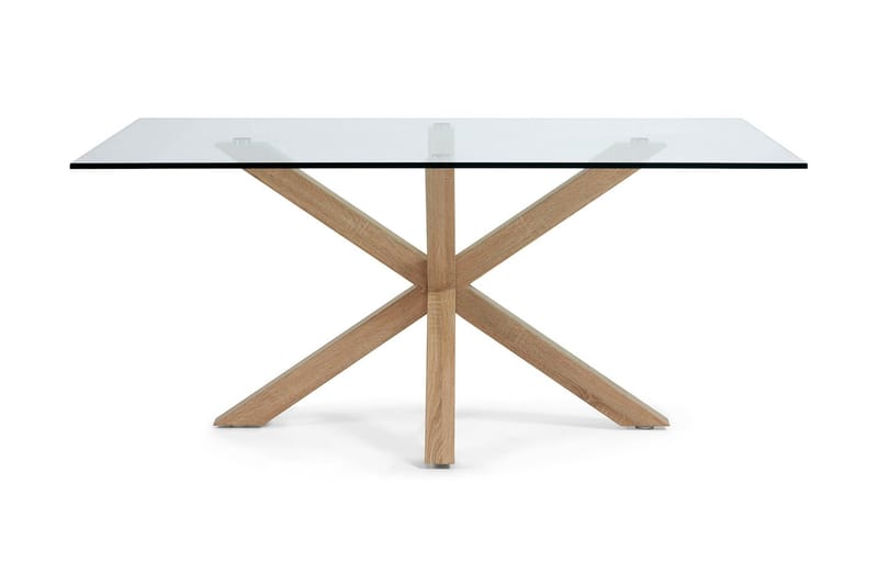 Lamoli Spisebord 160 cm Glass - Møbler - Bord - Spisebord & kjøkkenbord