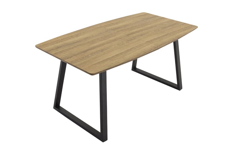 Leah Forlengningsbart Spisebord - Tre/Svart - Møbler - Bord - Spisebord & kjøkkenbord
