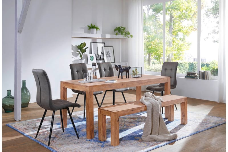 Lemahieu Spisebord 120 cm - Brun - Møbler - Bord - Spisebord & kjøkkenbord
