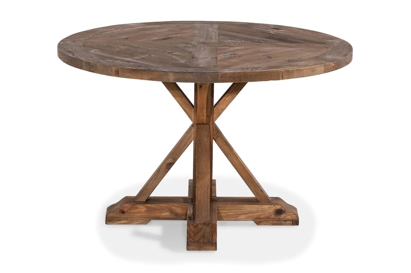 Lyon Spisebord 120 cm Rund - Natur - Møbler - Bord - Spisebord & kjøkkenbord