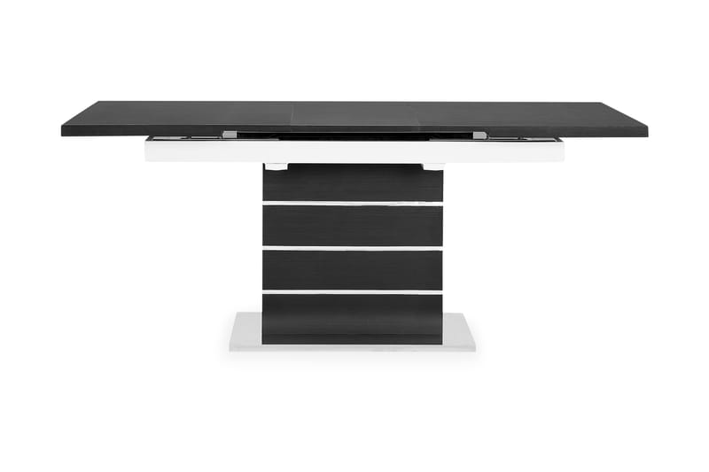 Macahan Forlengningsbart Spisebord 140 cm - Svart/Hvit - Møbler - Stoler & lenestoler - Spisestuestoler & kjøkkenstoler