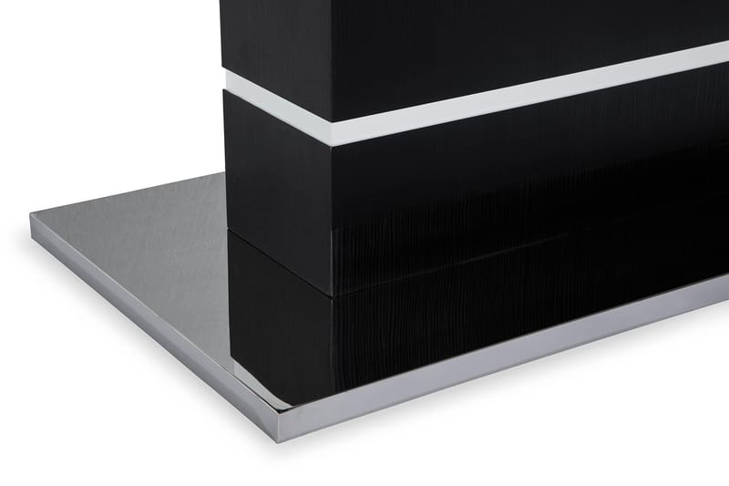 Macahan Forlengningsbart Spisebord 180 cm - Svart/Hvit - Møbler - Bord - Spisebord & kjøkkenbord