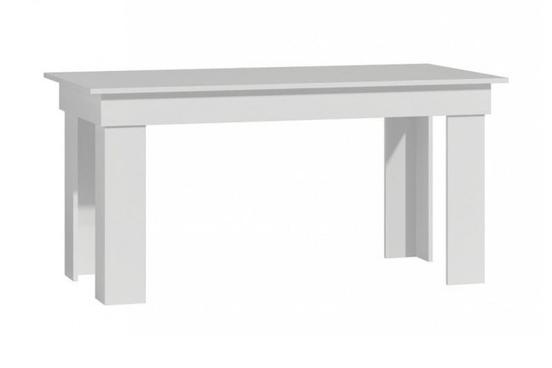 Madran Spisebord 160 cm Rektangulært - Hvit - Møbler - Bord - Spisebord & kjøkkenbord