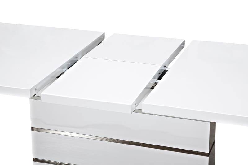 Malibu Forlengningsbart Spisebord 120 cm - Hvit - Møbler - Bord - Spisebord & kjøkkenbord
