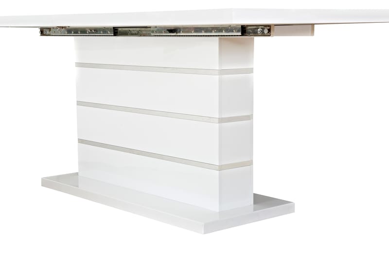 Malibu Forlengningsbart Spisebord 180 cm - Hvit - Møbler - Bord - Spisebord & kjøkkenbord
