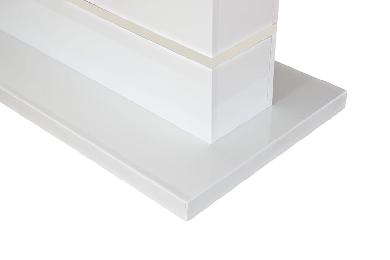 Malibu Forlengningsbart Spisebord 180 cm - Hvit - Møbler - Bord - Spisebord & kjøkkenbord