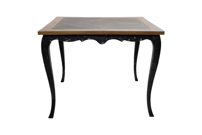 Malliva Spisebord 100 cm - Natur / Brun / Svart - Møbler - Bord - Spisebord & kjøkkenbord