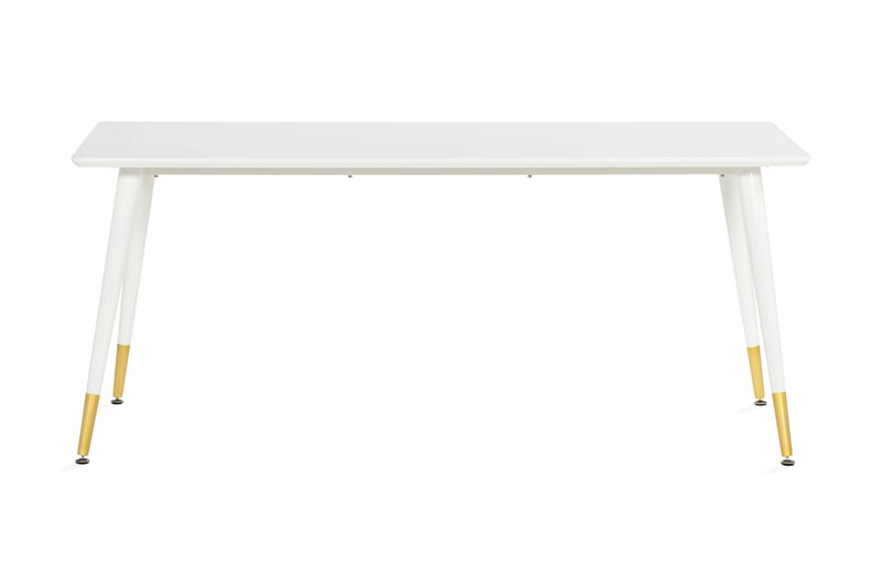 Melbana Spisebord 180 cm - Hvit/Messing - Møbler - Bord - Spisebord & kjøkkenbord