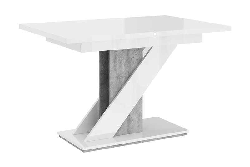 Meva Spisebord 160 cm - Hvit - Møbler - Bord - Spisebord & kjøkkenbord