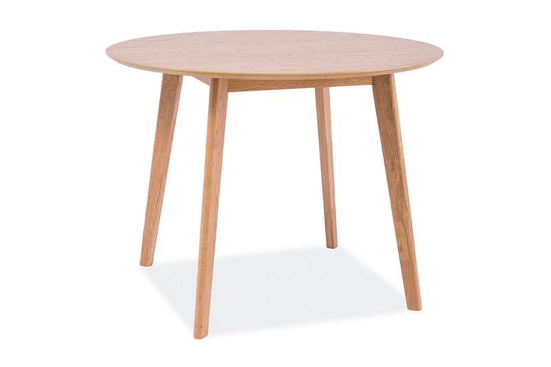 Mosson Spisebord 90 cm Rundt - Natur - Møbler - Bord - Spisebord & kjøkkenbord