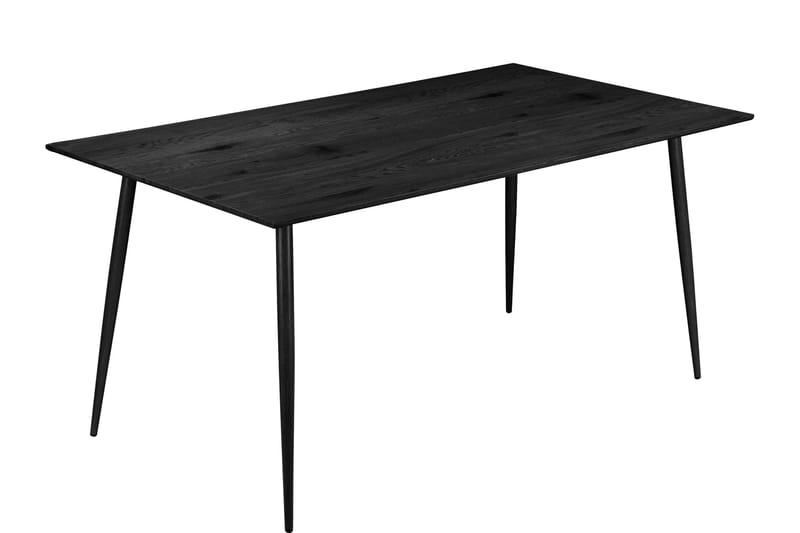 Oktoos Spisebord 160 cm - Svart - Møbler - Bord - Spisebord & kjøkkenbord