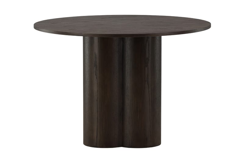 Olivero Spisebord 110 cm Rundt - Brun - Møbler - Bord - Spisebord & kjøkkenbord