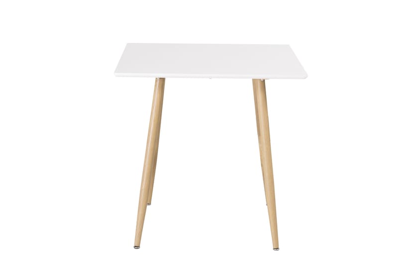 Pontus Spisebord 75 cm - Hvit/Eik - Møbler - Bord - Spisebord & kjøkkenbord