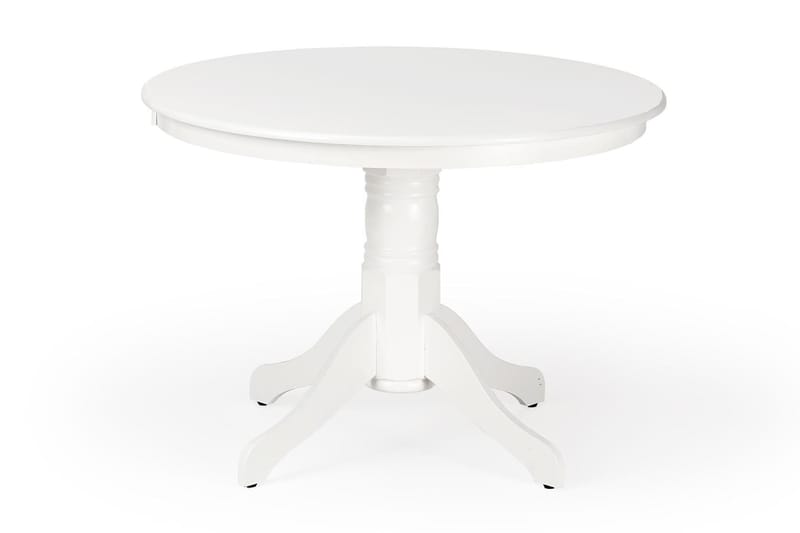 Racette Spisebord 106 cm - Hvit - Møbler - Bord - Spisebord & kjøkkenbord