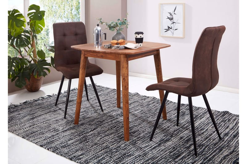 Raengel Spisebord 80 cm - Brun - Møbler - Bord - Spisebord & kjøkkenbord