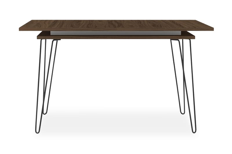Raybrown Forlengningsbart Spisebord 134 cm - Valnøtt - Møbler - Bord - Spisebord & kjøkkenbord
