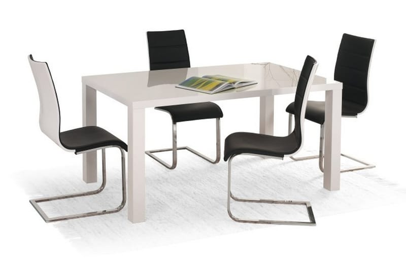 Reece  Spisebord 120 cm - Hvit - Møbler - Bord - Spisebord & kjøkkenbord