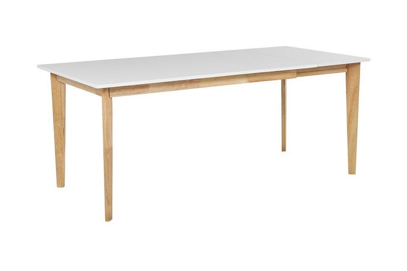 Rege Spisebord 180 cm Sammenleggbart - Hvitt lys - Møbler - Bord - Spisebord & kjøkkenbord