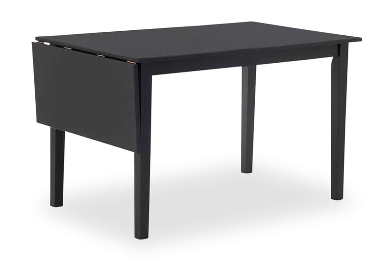 Sander Forlengningsbart Spisebord 120 cm - Svart - Møbler - Bord - Spisebord & kjøkkenbord