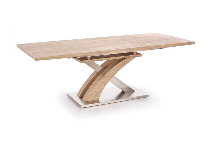 Sandor Forlengningsbart Spisebord 160 cm - Eik - Møbler - Barnemøbler - Barnebord - Stellebord - Stellekommode
