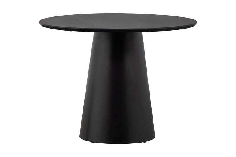 Sanitak Spisebord 102 cm Rundt - Svart - Møbler - Bord - Spisebord & kjøkkenbord