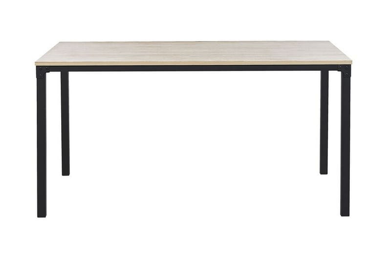 Shiro Spisebord 150 cm - Lyst Tre/Svart - Møbler - Bord - Spisegrupper