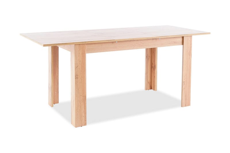 Sikamia Forlengningsbart Spisebord 120 cm - Sonomaeik/Hvitpigmentert - Møbler - Bord - Spisebord & kjøkkenbord