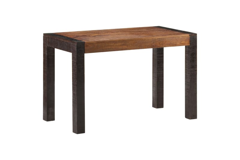 Spisebord 120x60x76 cm grov heltre mango - Møbler - Bord - Spisebord & kjøkkenbord