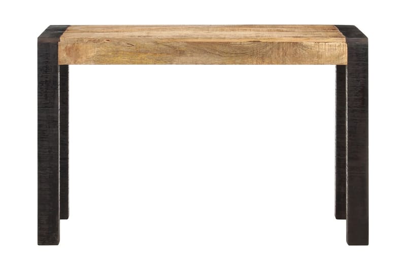Spisebord 120x60x76 cm grov heltre mango - Møbler - Bord - Spisebord & kjøkkenbord