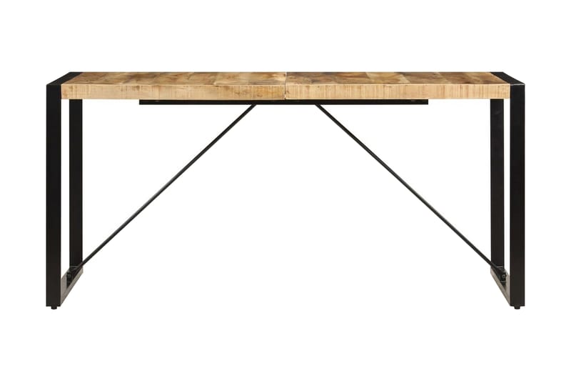Spisebord 160x80x75 cm heltre mango - Møbler - Bord - Spisebord & kjøkkenbord